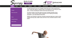Desktop Screenshot of dancewithsynergy.com